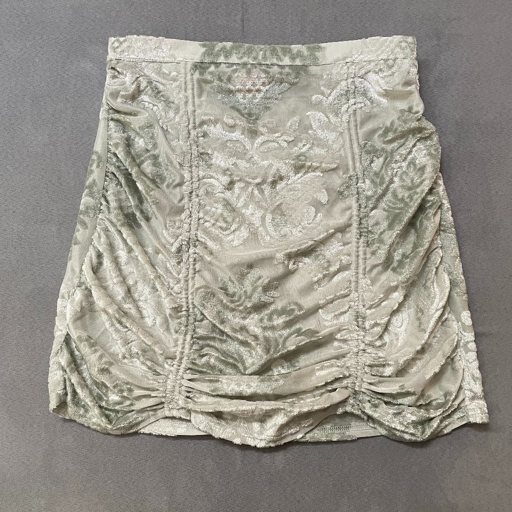 Urban Outfitters Mint Lace Mini Skirt
